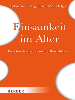 cover image of Einsamkeit im Alter